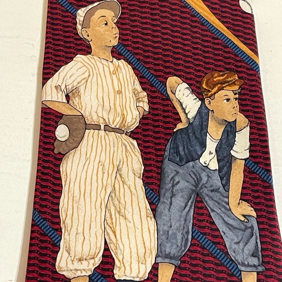 THREE VINTAGE TIES INCLUDING SATURDAY EVENING POST - Picture 4 of 15